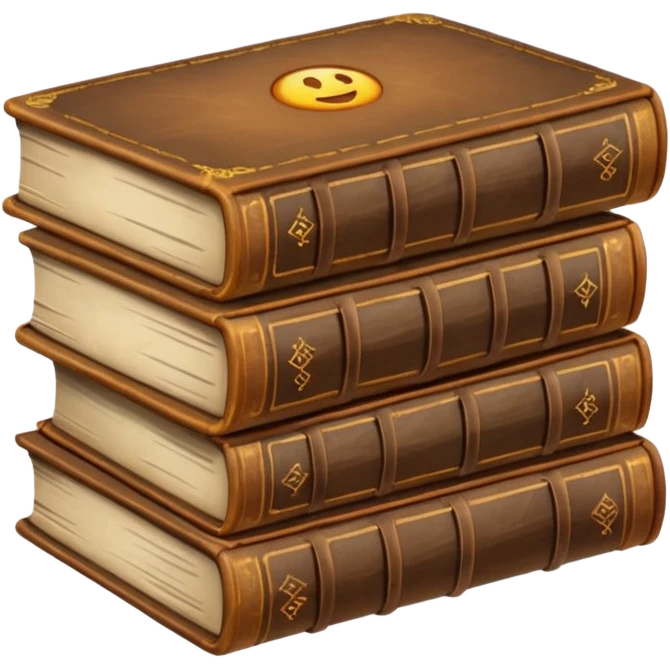 bunch of old book emoji