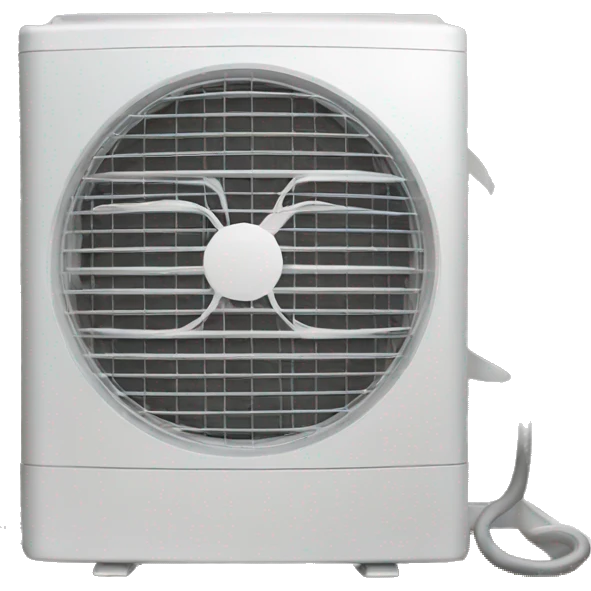 Air Conditioner flowing air emoji