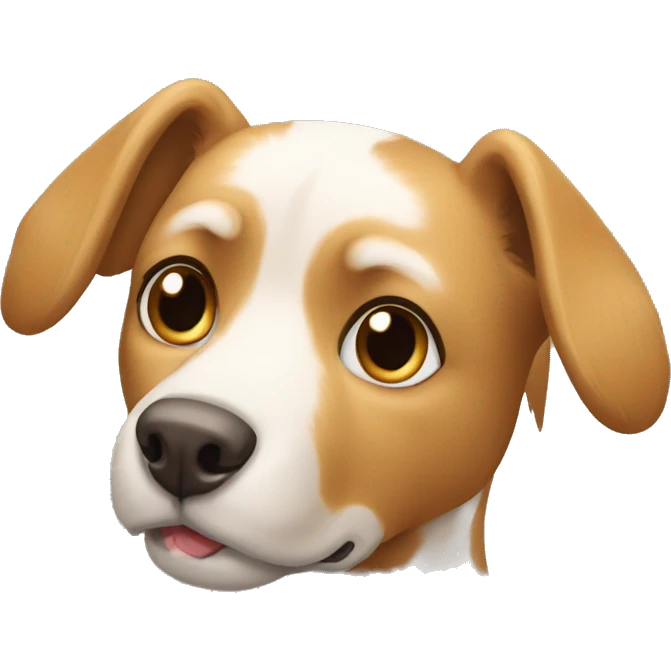 Perro, gallina y cavallo emoji