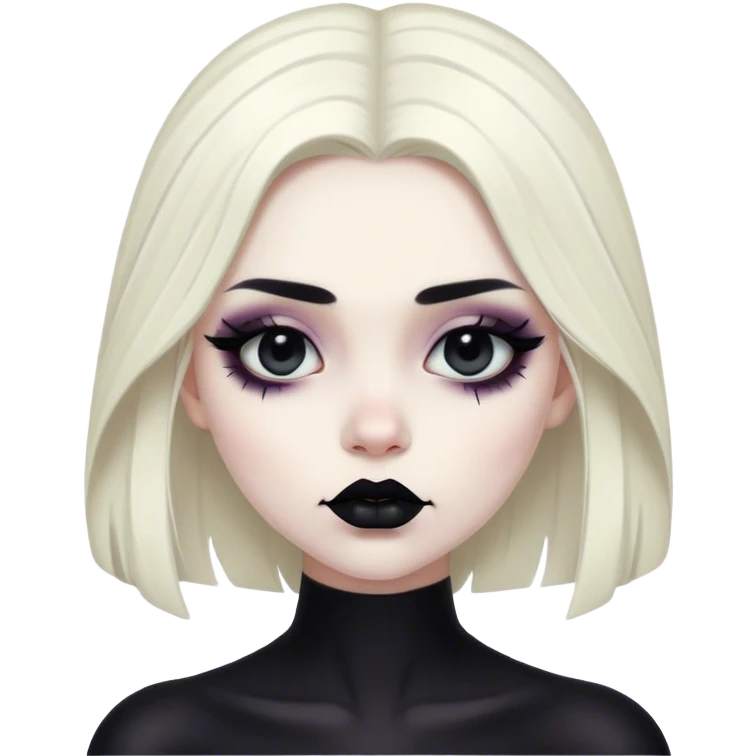 Goth Girl emoji