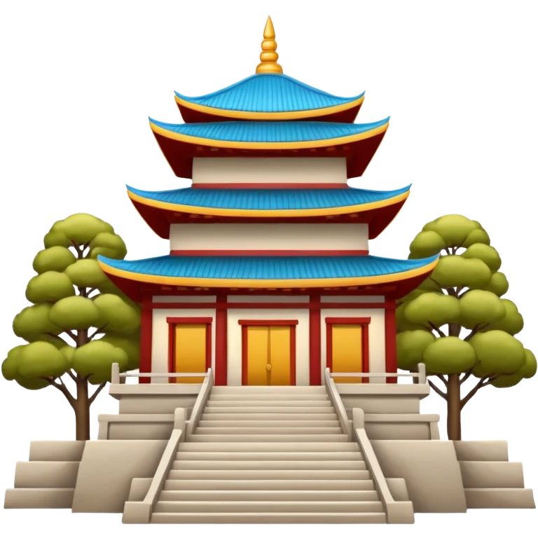 buddhist Temple visit emoji
