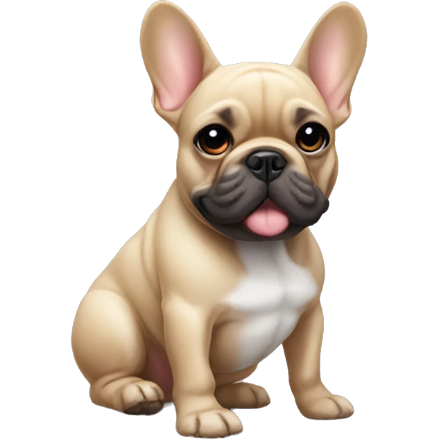 French bulldog emoji