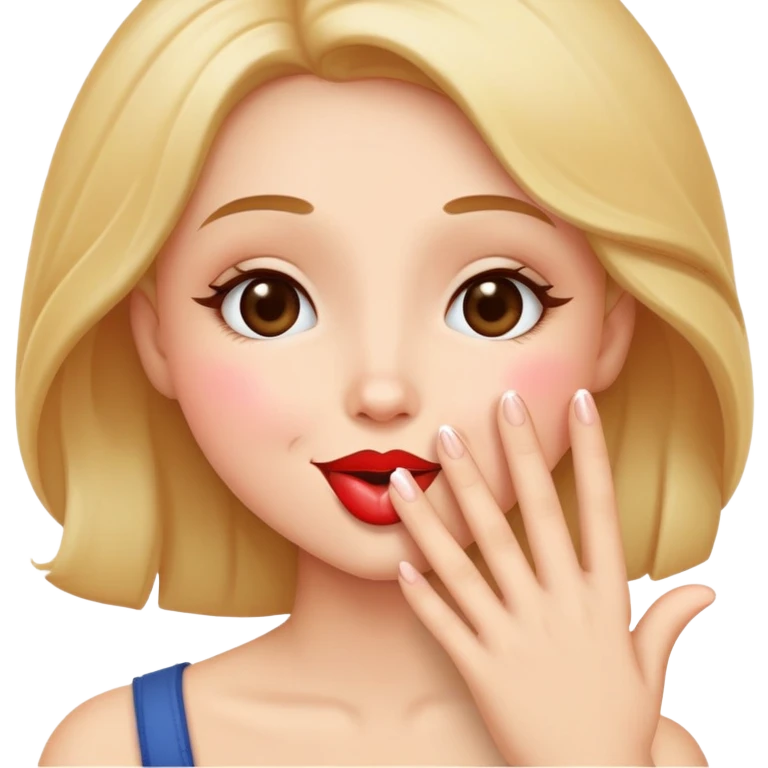 blowing kisses  emoji