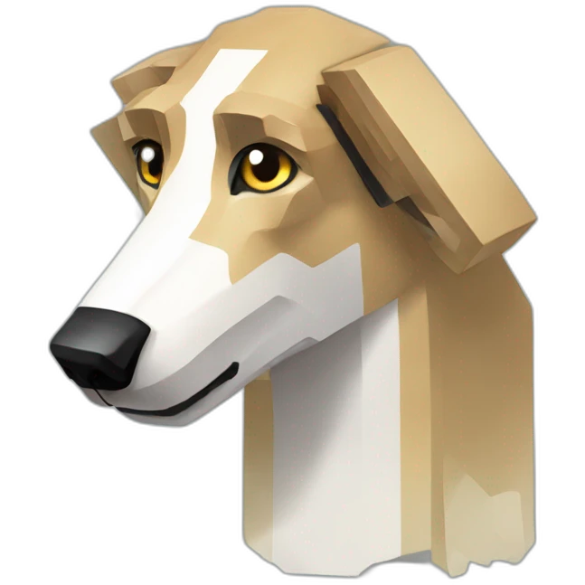 Minecraft borzoi  emoji