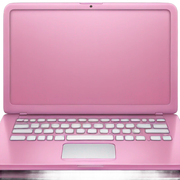 pink laptop emoji