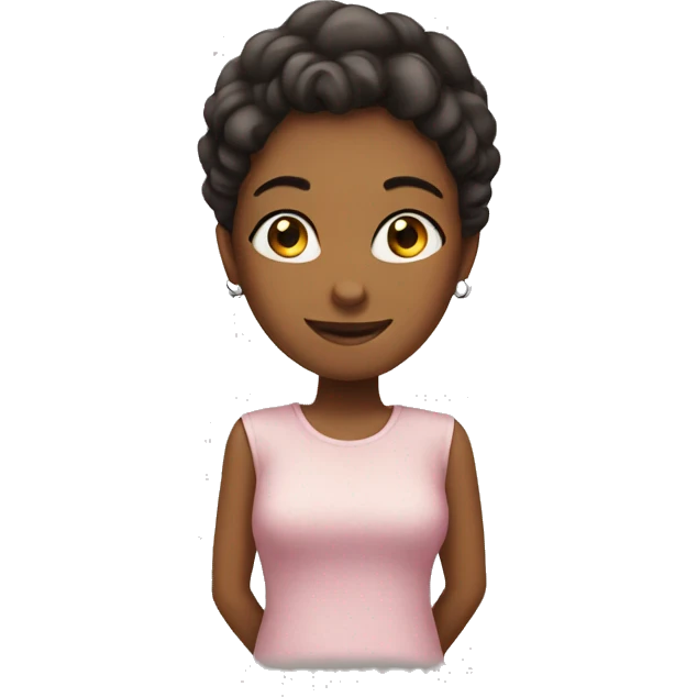 Hello girl emoji