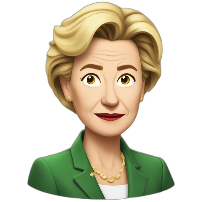 ursula von der leyen emoji