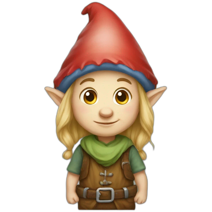cute gnome emoji