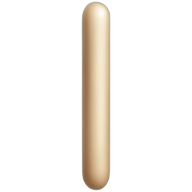 thick shaft with bulbous end emoji