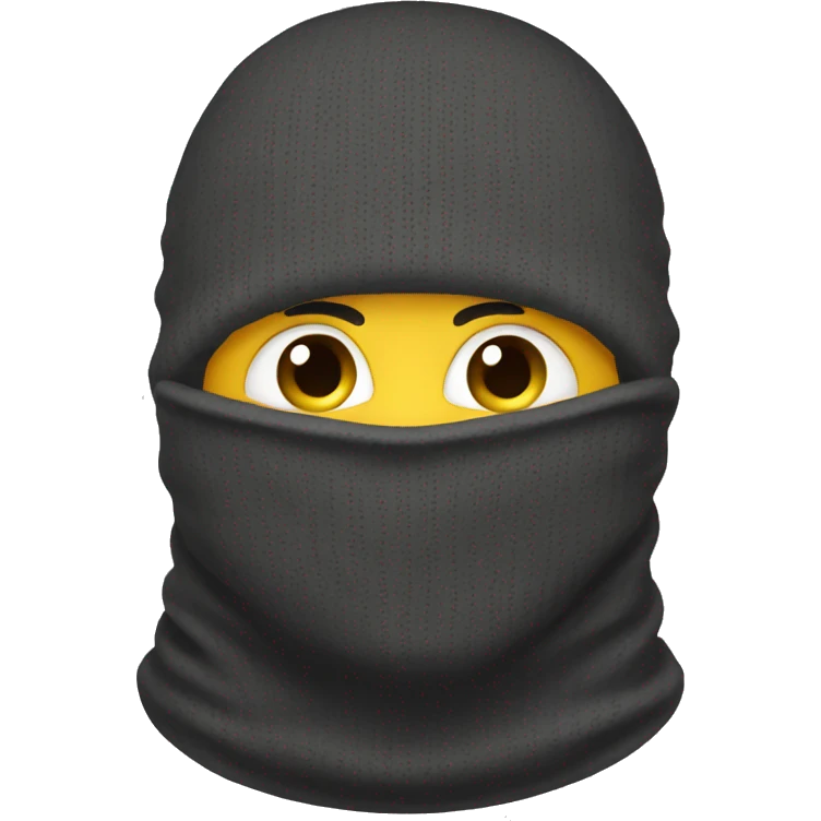Balaclava emoji
