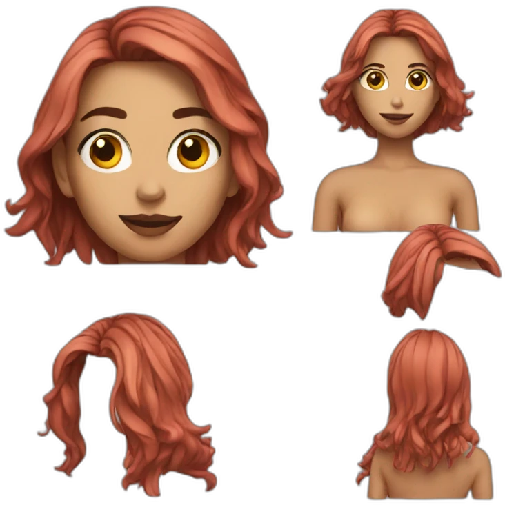 Hot girl emoji