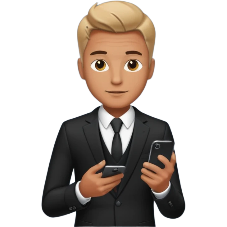Earn money show by human with mobile.add reality stylish men emoji