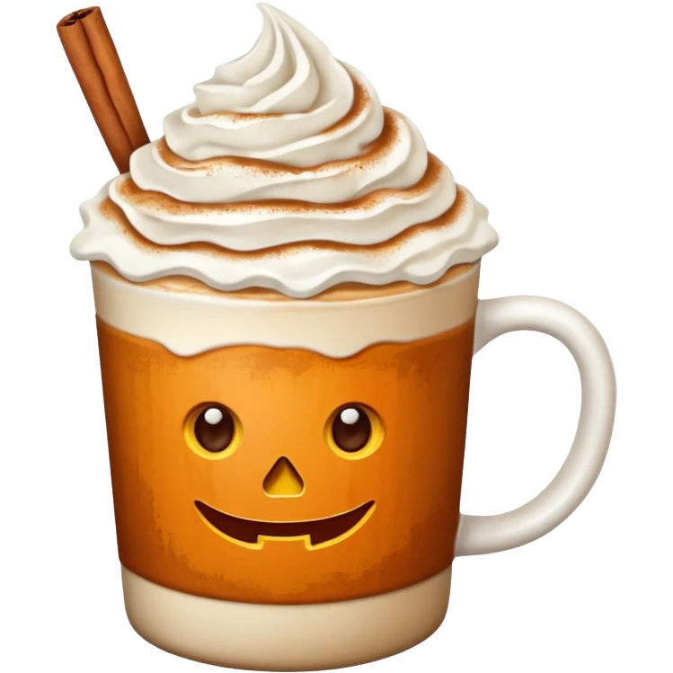 pumpkin spice latte emoji