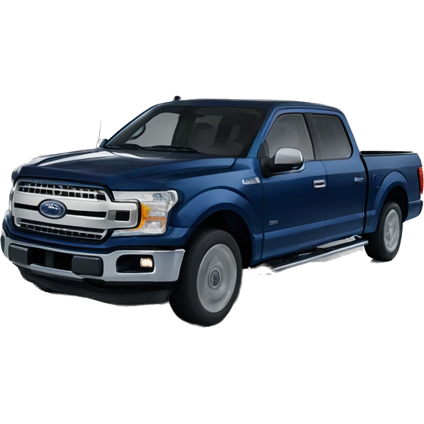 Midnight blue f150 facing me emoji