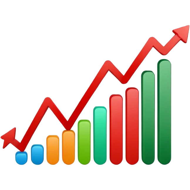 Graph increase emoji