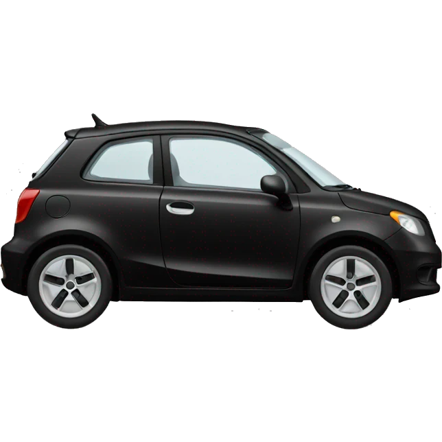 small black car in profile emoji