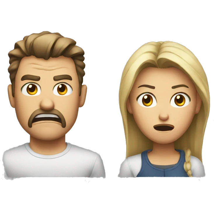 angry couple emoji