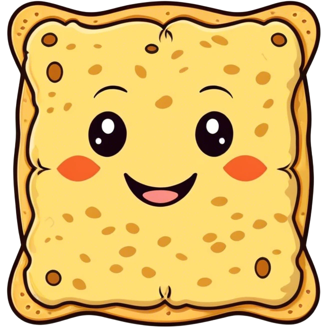 Matzah face emoji