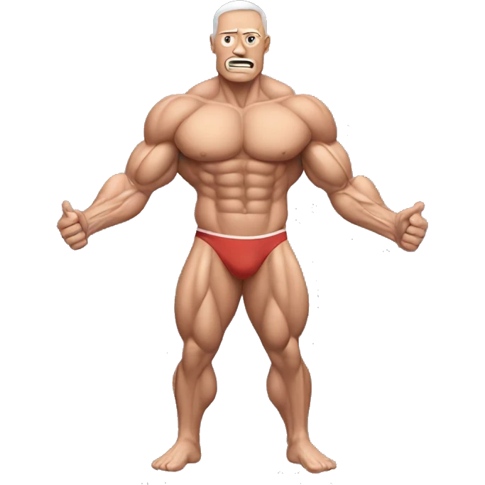 Muscle control emoji