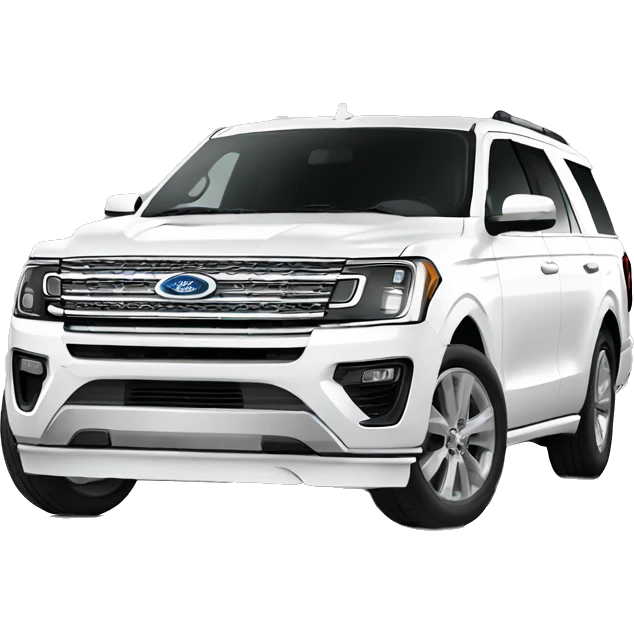 White ford expedition emoji