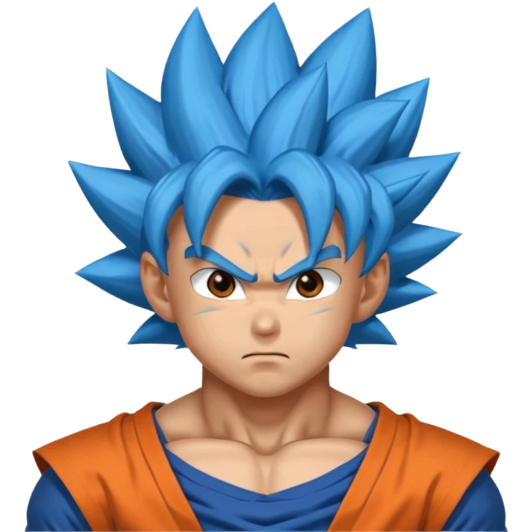 Goku super saiyan blue  emoji
