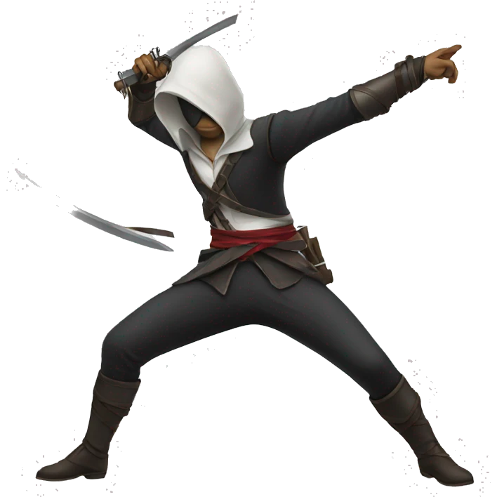 assassin dance emoji