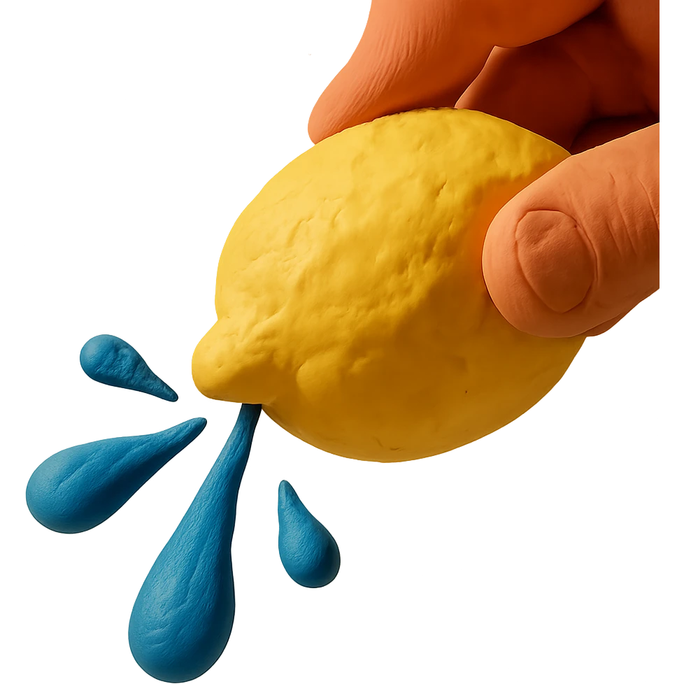 lemon squirt emoji