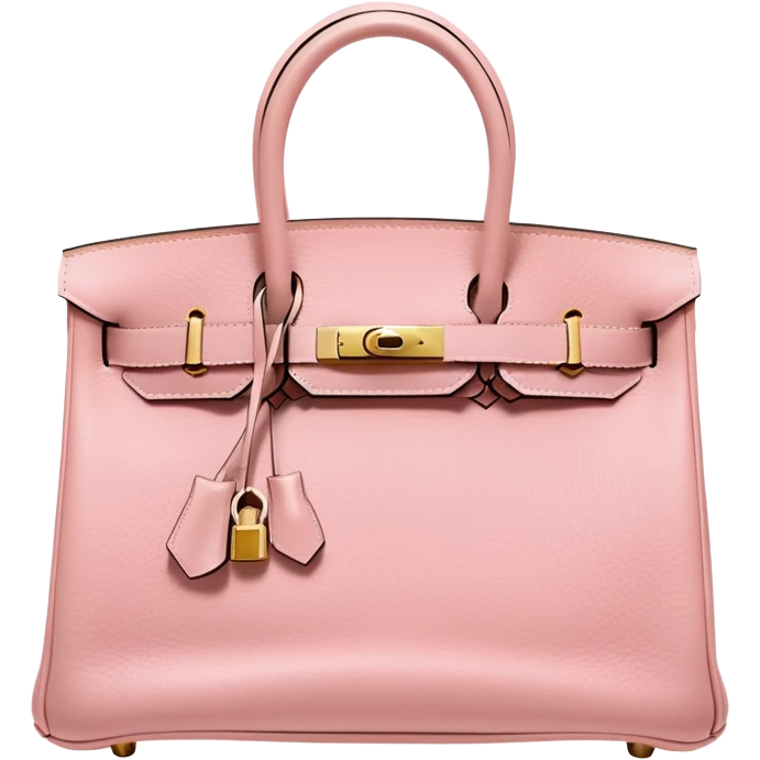 Light pink birkin Hermes bag emoji