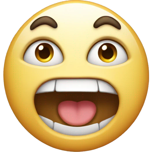 Gen Alpha Mewing Face  emoji