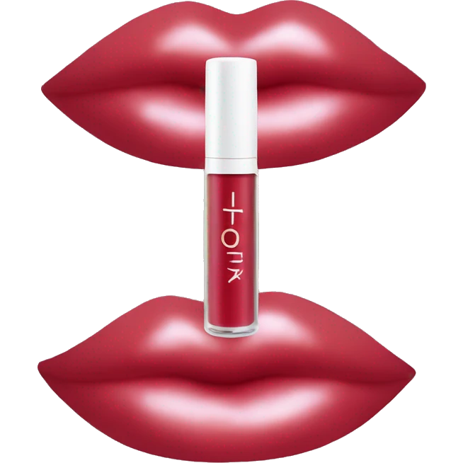 Rhode lip tint emoji