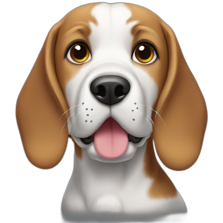Beagle gris emoji