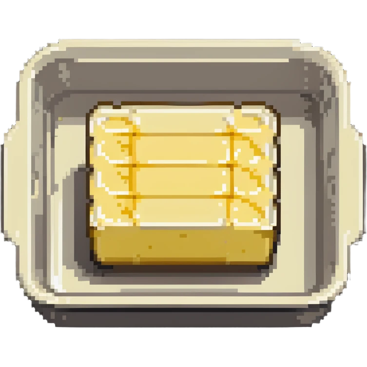 butter in a dish emoji