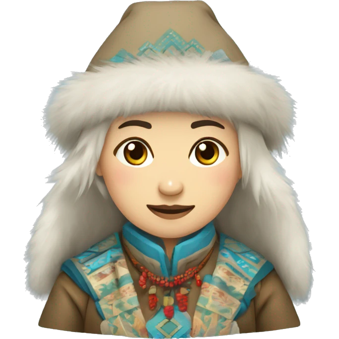 Sakha Yakutia national clothes emoji