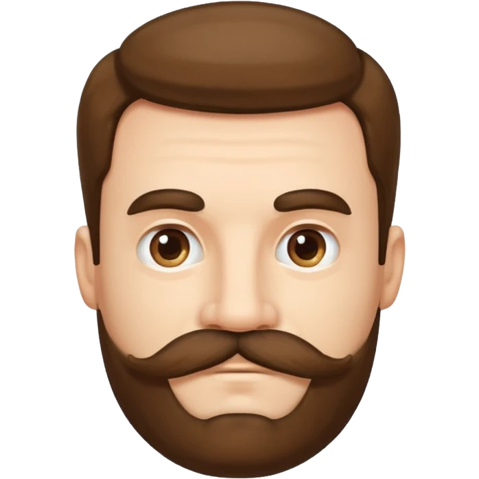 man with really big mustache emoji