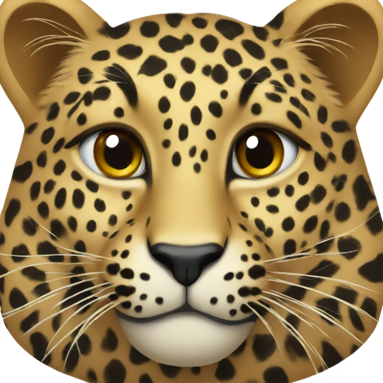 leopard heart emoji