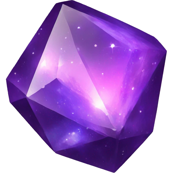Nebula Gemstone Crystal emoji