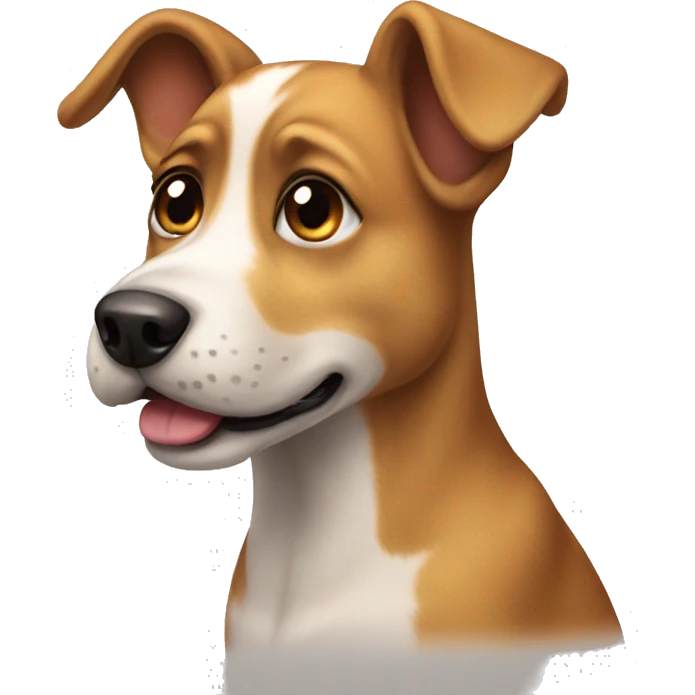 Cute dog  emoji