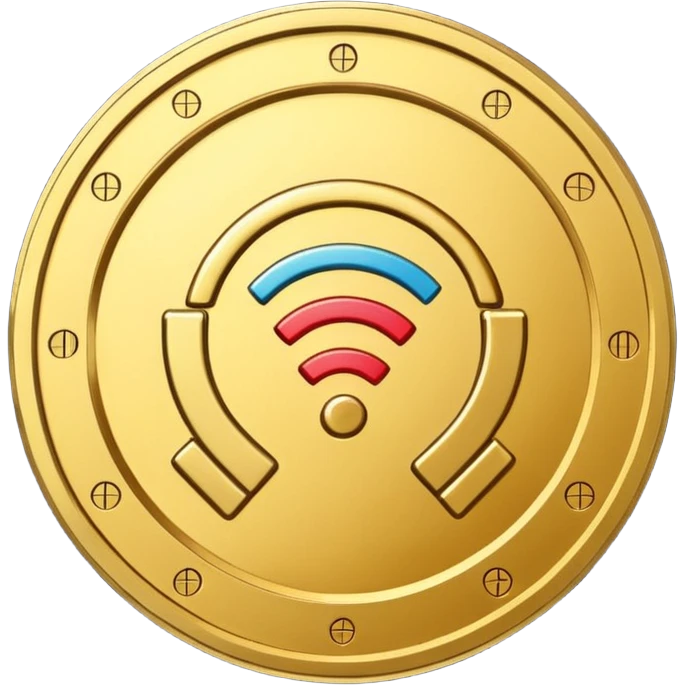 wifi money coin  emoji