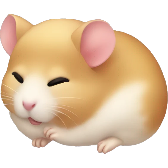 Hamster sleep  emoji