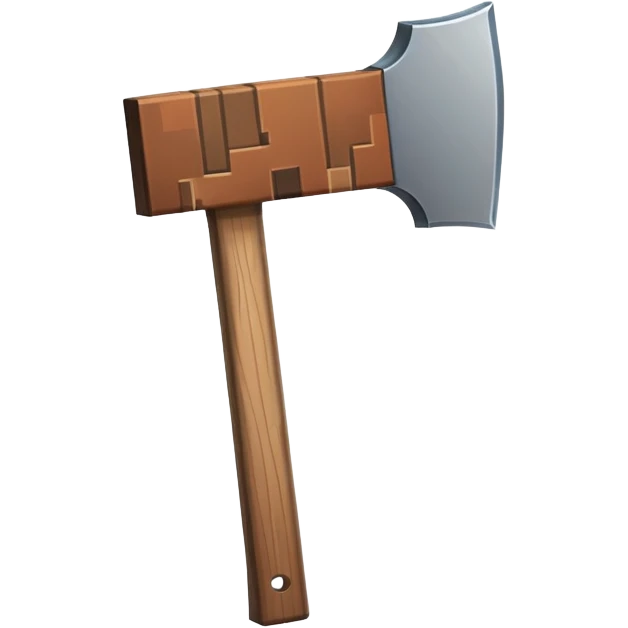 Minecraft axe emoji