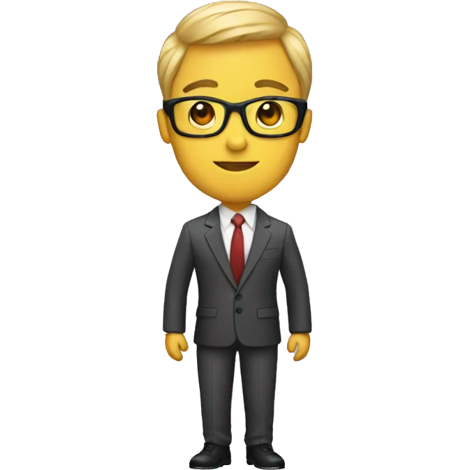 personas en traje emoji