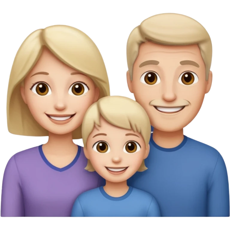 fater, mother, sister, brother emoji