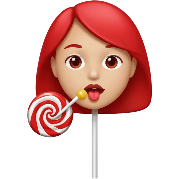 Licking emoji