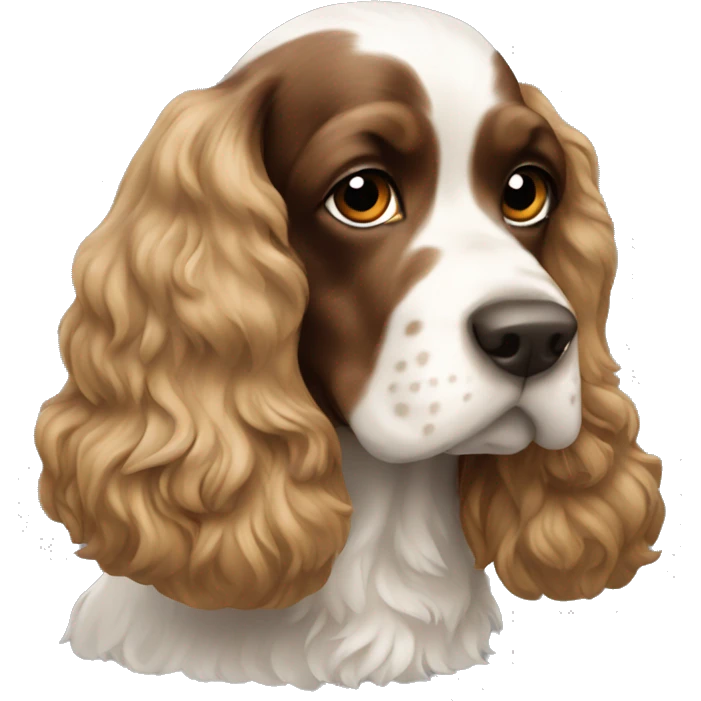 English cocker spaniel emoji