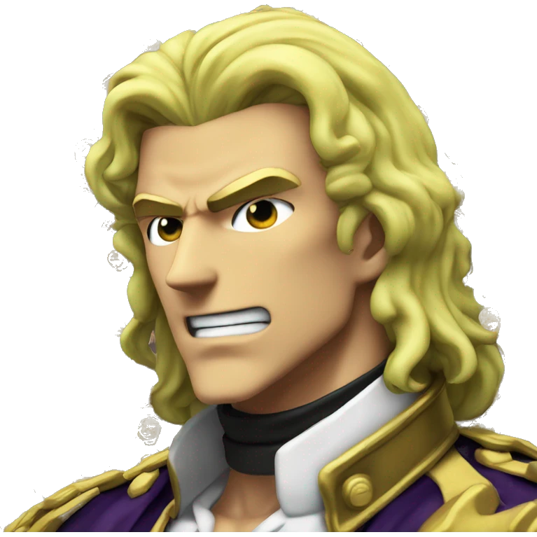 Dio brando from jojos bizzare adventure emoji