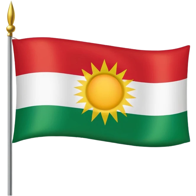 Kurdistan flag emoji