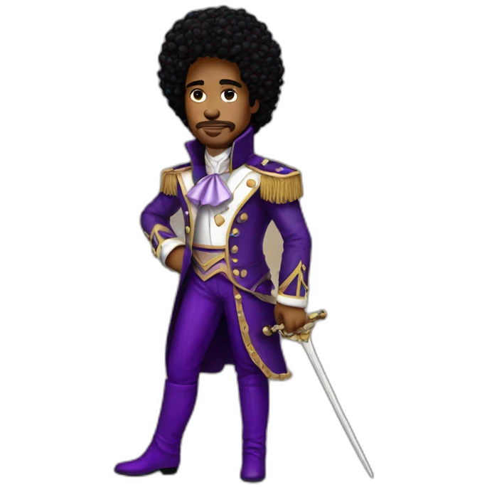 Prince from purple rain emoji