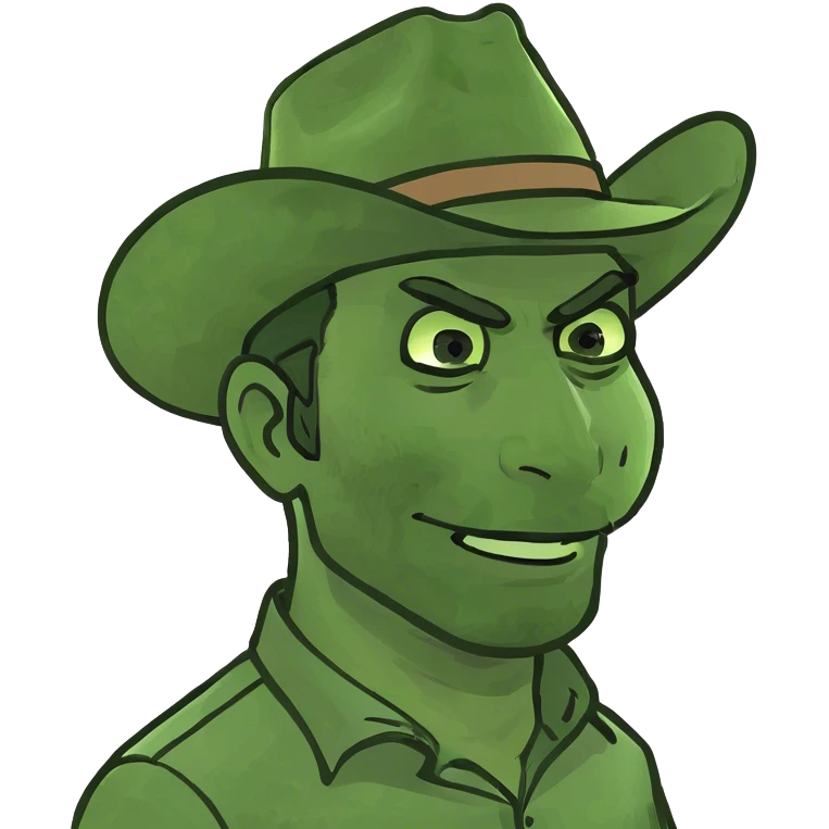 Texan guy emoji