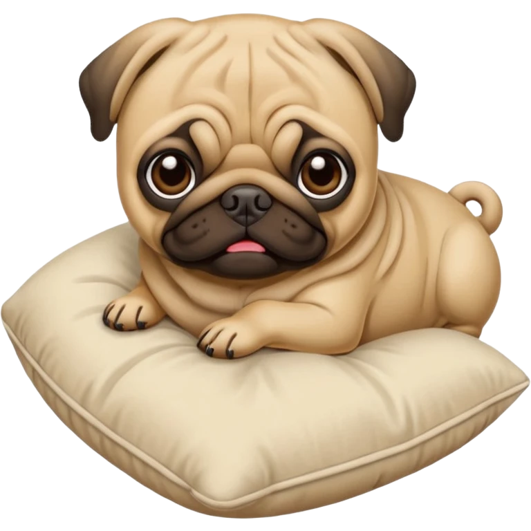 Pug humping emoji