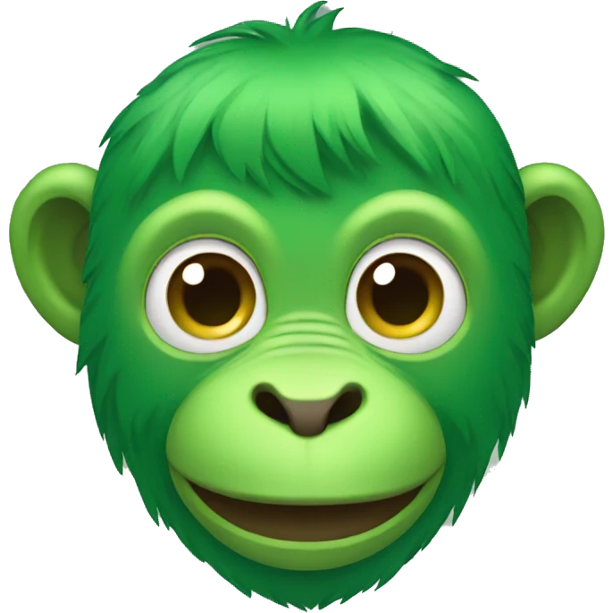 green monkey emoji